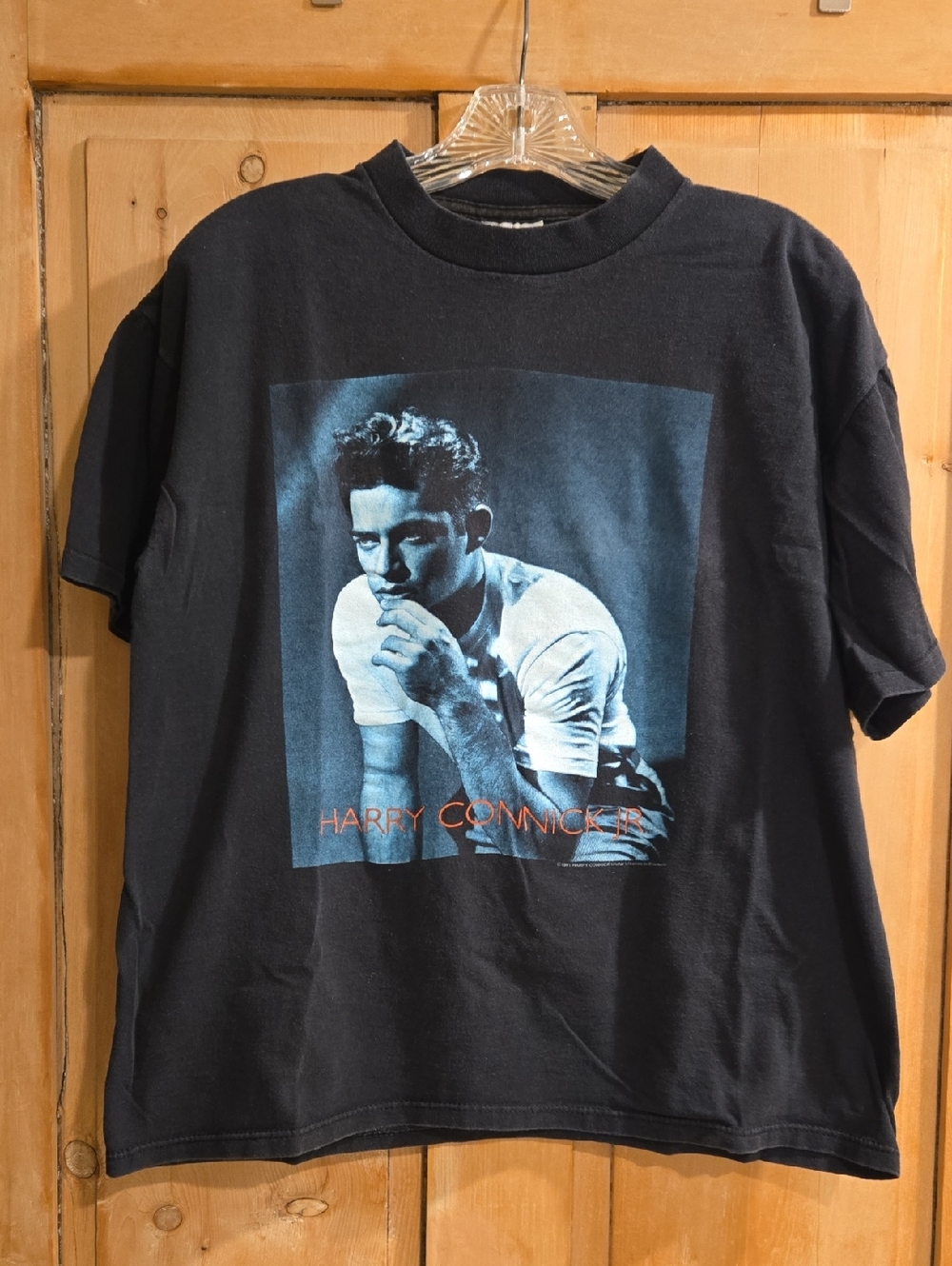 Black Harry Connick, Jr. Short-Sleeve Concert T Shirt - 1992